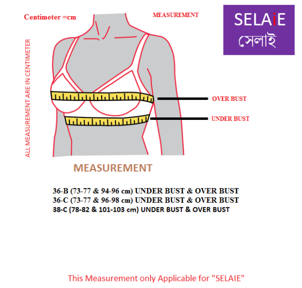 SELAIE BRA MEASUREMENT