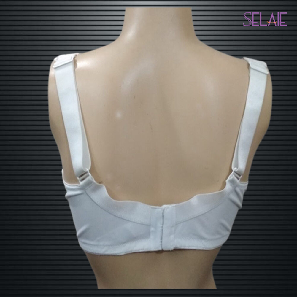 Women Bra white non wired non padded - Image 2