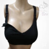 mother bra black