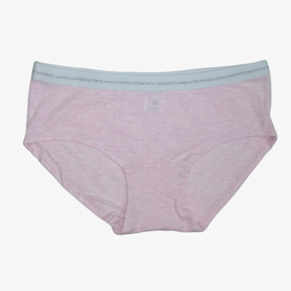 Salt Pink Color Soft Cotton Panties by Selaie: Spandex Comfortable