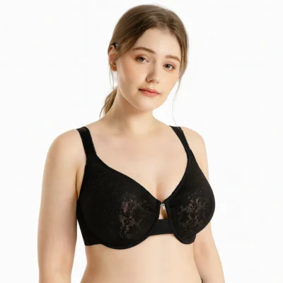 Selaie Chic Black Lace Bra – Soft Wired, Adjustable & Premium Women’s Bra in Bangladesh
